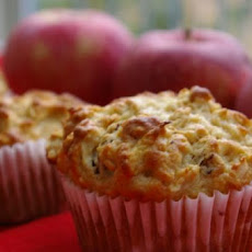 Oatmeal Apple Nut Muffins