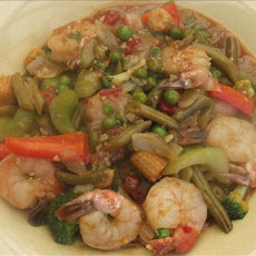 Stir Fry Shrimp