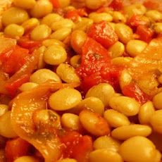 Yigandes Plaki - Greek Baked Beans & Tomato Casserole