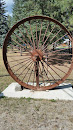 Giant Steam Engine Wheel