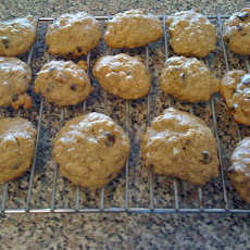 Heavenly Banana Oatmeal Chocolate Chip Cookies