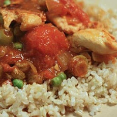 Curried Chicken and Brown Rice Casserole