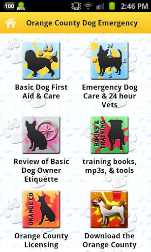 Orange County Dog First Aid