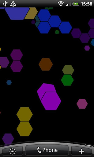 Hexagons Live Wallpaper