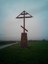 Дорожный крест перед Кирсановым