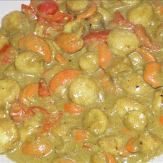 Curry Scallops