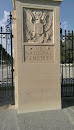 US National Cemetery Welcome Pillar