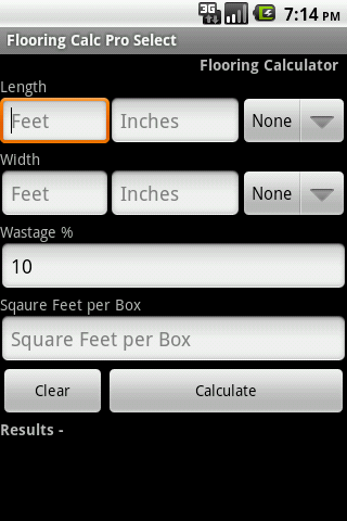 Flooring Calc Pro Select