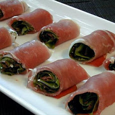 Prosciutto-wrapped Greens