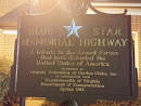 Blue Star Memorial Highway Plaque