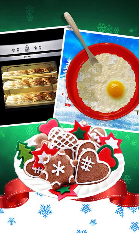Android application Cookie Maker: Frozen Christmas screenshort