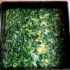 No Carb Spinach Bread
