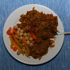 Salada De Arroz (Rice Salad) - Portuguese Brazil