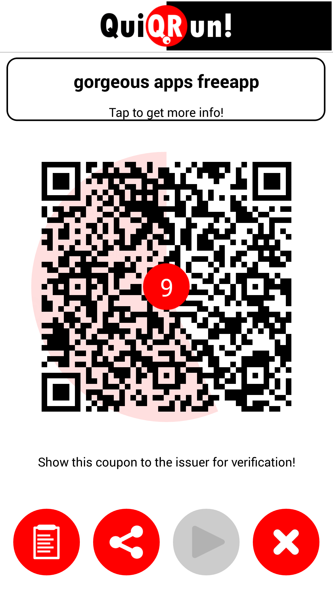 Android application QR code scanner &amp; creator PRO screenshort