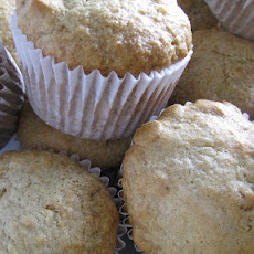 Peanut Butter Banana Bread Muffins