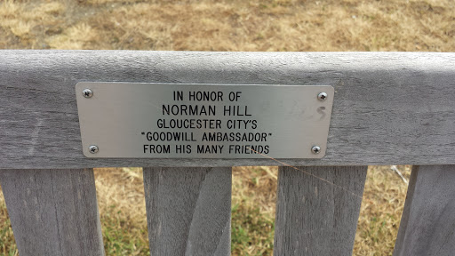 Norman Hill Memorial Bench