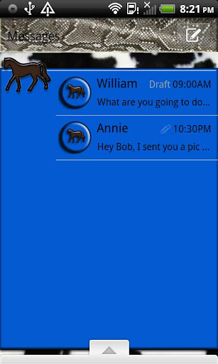 GO SMS THEME ForUCowboy