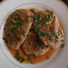 Veal Cutlets with Chili-Maple Sauce