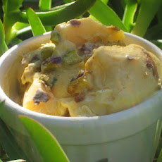 Kumquat's Kookin' Kaboodles' Limone Pistachio Gelato