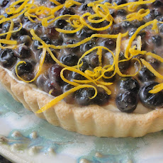 Lemon Cloud Winter Berry Tart