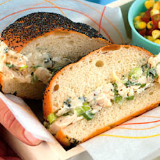 Chicken Salad Sandwiches with Blue Cheese