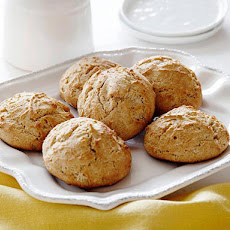 Honeyed Whole-Grain Drop Biscuits