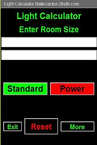 Hydroponics Light Calc