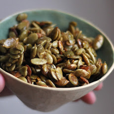Ginger orange pumpkin seeds