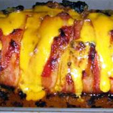 Dad's Cheesy Bacon Wrapped Meat Loaf