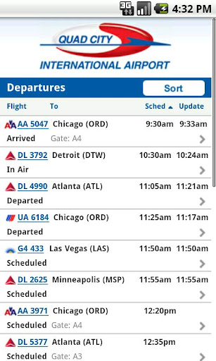 QC Airport Mobile App MLI