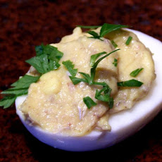 Sardine  Deviled Eggs