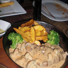 Beef in Creamy Mushroom Sauce