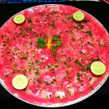 Sashimi de thon rouge
