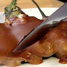 Baked Aubergines in Chocolate