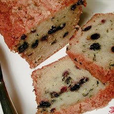 Zucchini Bread with Blueberries