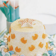 Sand Bucket Angel Food Cake