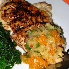 Grilled Chicken Breasts With Mandarin Orange Salsa