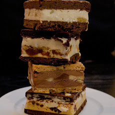 Lemon Gingerbread Ice Cream Sandwich