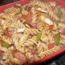 Cajun Chicken-Sausage Pasta