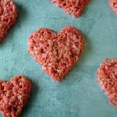 Valentine's Day Krispie Treat Hearts