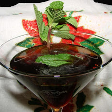Black Santa Martini