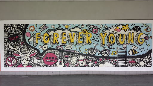 Forever Young Graffiti