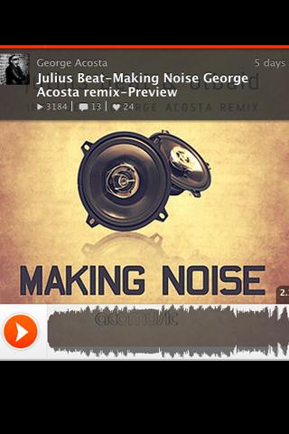 【免費音樂App】Making Noise George Acosta Mix-APP點子