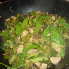 Chicken Walnut Saute (Stir Fry)
