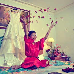 Happy Bride by Jessie Lebante - Wedding Bride