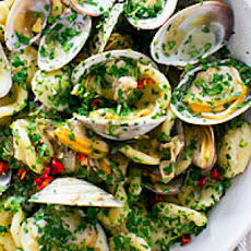 Orecchiette with Clams, Chiles, and Parsley