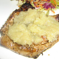 Pork Medallions Grilled With Herb Marinade