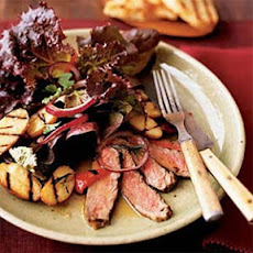 Grilled Steak and Potato Salad