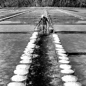 SALT FARM by Edwin   S. Loyola - Commercial & Journalism Photojournalism ( black and white )