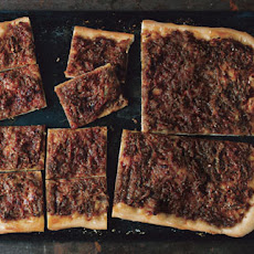 Onion Tart with Mustard and Fennel
